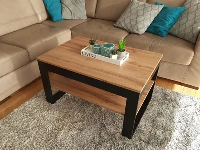 Produktbild von Design Couchtisch DA-222 Tisch Wohnzimmertisch 90x50x60cm