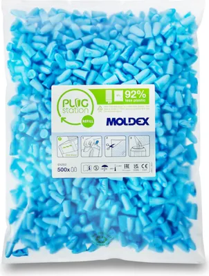 Produktbild von MOLDEX Nachfüllpack Spark Plug Detect, 500 Paar 500 Stk