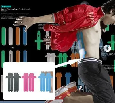 Produktbild von Pre-Cut-Tape für die Hüfte und den Rücken von Kindmax