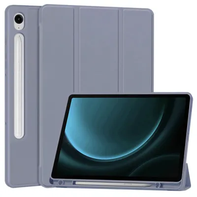 Obrázok produktu pre Techsuit Flex Trifold Puzdro (s držiakom na ceruzku) - Samsung Galaxy Tab S9 FE - Fialové