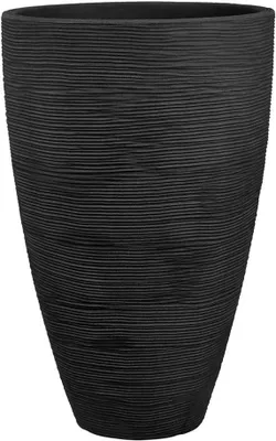 Produktbild von Pflanzvase Vino, Ø 40 cm, Höhe 60 cm, für Topfpflanzen, Grau
