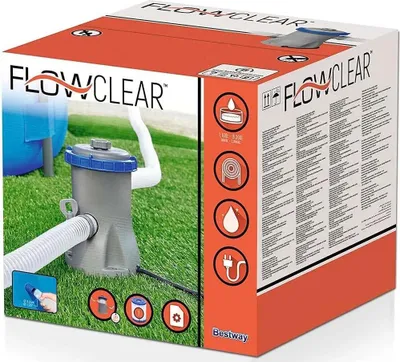 Image de Pompe de filtration pour piscine 1249L / h Bestway 58381