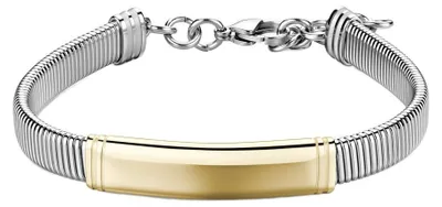 Produktbild von Zweifarbiges Stahlarmband fü r Herren Riptide BTD058