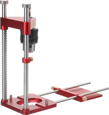 Zdjęcie produktu dla Stop aluminium, regulowany, lokalizator wierteł do drewna, Pro Auto Line Drill Guide Puncher, mini wiertarka stołowa, precyzyjne narzędzia do pozycjonowania, wiertła do otworów