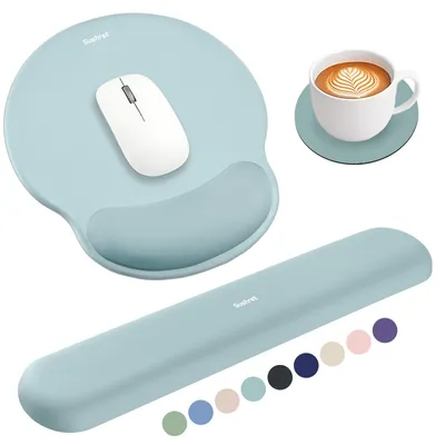 Productafbeelding van Ergonomische Gel Muismat met Polssteun 3-in-1