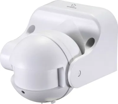 Produktbild von Renkforce 1362991 Aufputz, Aufbau, Wand HF-Bewegungsmelder 180 ° Relais Weiß IP44