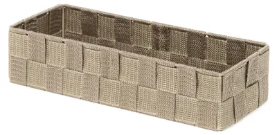 Lade-Organizer Taupe 30x12x7 cm, Metallrahmen, 1 Stück
