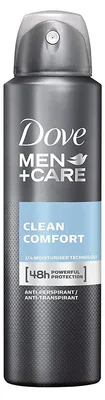 Obrázek produktu pro Dove Men Care Deodorant Clean Comfort powerfull Protection 150ml