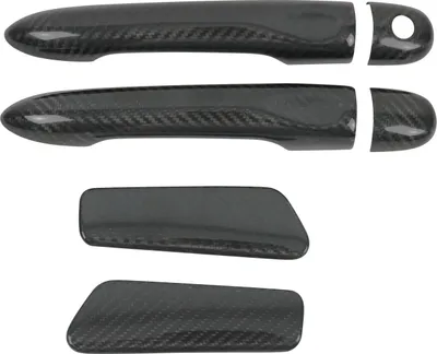 Produktbild von Türgriff Blende Türgriffkappen für Renault Clio 2012-2019 4Tür Kohlefaser 6x