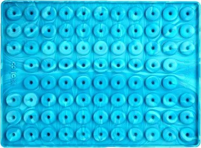 Produktbild von Famanu Silikonbackform für Hundekekse - Donutform - Antihaftbeschichtet und lebensmittelecht - Mittel