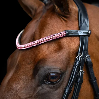 Produktbild von Imperial Riding Stirnriemen Stirnband IRHBeads Pink, Größe:Pony