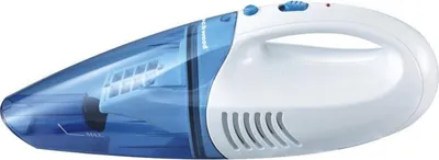 Imagen del producto de Techwood TAS-49, aspiradora de seco a húmedo, sin bolsa, azul, blanco, 0,5 litros, funciona con batería, 1,2 V