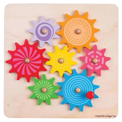 Obrázok produktu pre Bigjigs Toys Ozubené kolesá