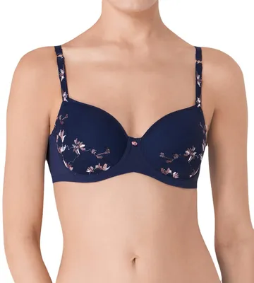 Produktbild von Triumph Jasmin Florale WP, Farbe: Skyline BY/6582, Größe: 75C Bügel-BH mit Einlage