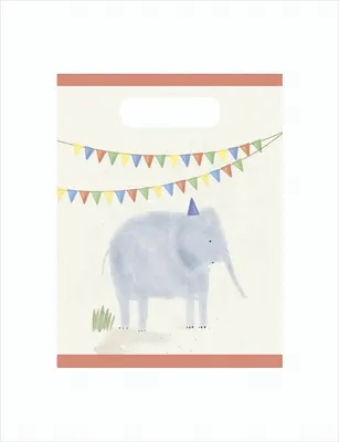 Produktbild von Safari 6 Partytüten