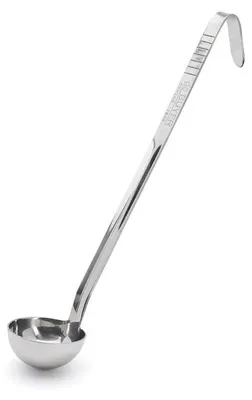 Pollepel Ø 6 cm, 33,5 cm, Edelstahl, mit Aufhängehaken
