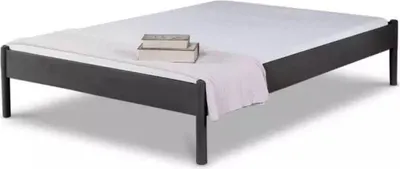 Produktbild von Metallbett Alice – 100 x 200 cm / dunkelgrau