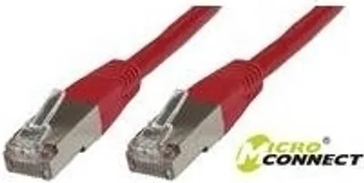 Produktbild von Microconnect SSTP620R, 20 m, Cat6, S/FTP (S-STP), RJ-45, RJ-45, Rot