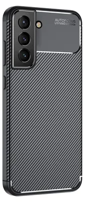 Produktbild von Handy Hülle für Samsung Galaxy S22 Carbon Look Cover Case Schutzhülle Farbe: Schwarz