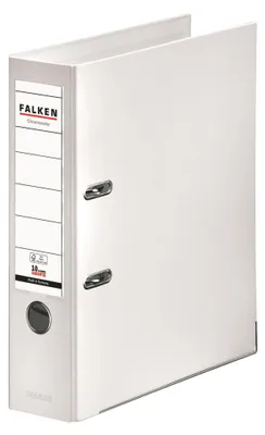 Image de Falken Ordner Chromocolor 11285525 A4 80mm weiß