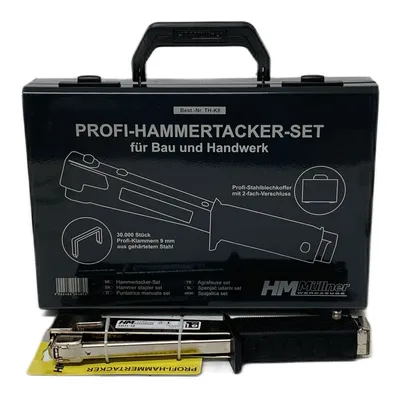Produktbild von HM Müllner Hammertackerset 8-tlg.