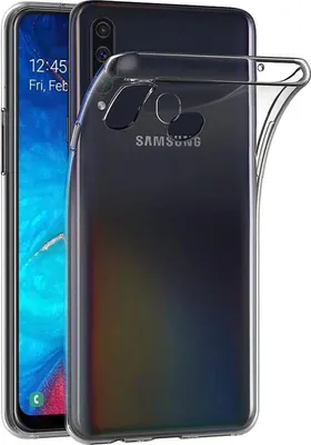 Zdjęcie produktu dla Pokrowiec ochronny na Samsung Galaxy A20s Transparent Slim Cover Clear Case