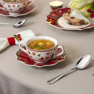 Zdjęcie produktu dla Zestaw talerzyka i podstawki do zupy Villeroy & Boch Toy's Delight | Premium porcelana | Numer artykułu: 1485852501 | EAN: 4003686450264
