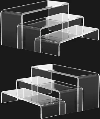 Imagen del producto de Soporte acrílico para decoraciones, muñecas, postres, maquillaje y especias