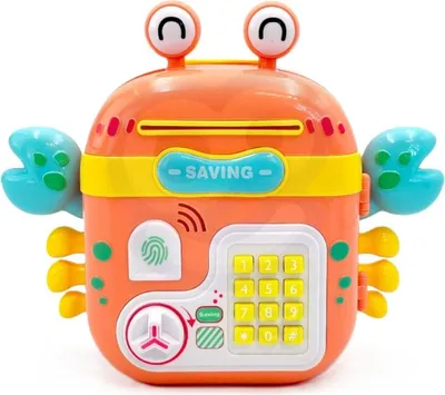 Produktbild von Interaktives Lernsparschwein Crab orange / Woopie