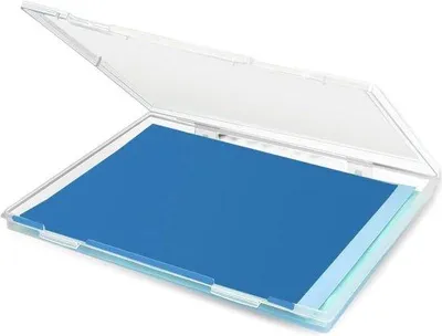 Immagine prodotto di Scatola portaoggetti portatile Transpapier formato A4 - Accessorio da scrivania trasparente per scuole, aziende e uso privato