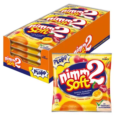 Produktbild von Storck Nimm2 Soft Kaubonbons, 15er Pack, (15 x 116g)