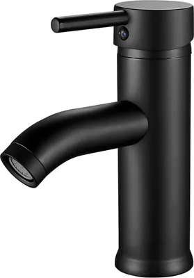 Zdjęcie produktu dla Kisimixer Black Jednouchwytowa bateria umywalkowa Łazienka