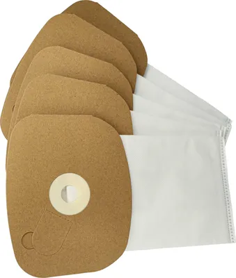 Produktbild von vhbw 5x Staubbeutel Ersatz für Sprintus 119102 für Staubsauger - 36,8cm x 22,9cm Weiß