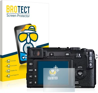 Produktbild von 2x BROTECT Schutzfolie für Fujifilm X-E1 Displayschutz Displayschutzfolie Folie Matt Entspiegelungsfolie