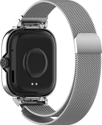 Obrázek produktu pro INF Kovové pouzdro s integrovaným řemínkem pro hodinky Redmi Watch 4 stříbrný