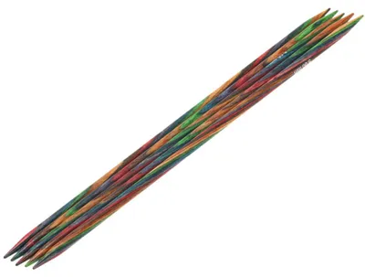 Produktbild von Lana Grossa Strumpfstricknadel Design-Holz 20-5.0 | Multicolor