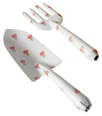 Obrázek produktu pro Zahradní nářadní LILLY, mini lopatka, mini vidle, 2 prkvy