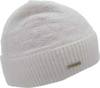 Seeberger Strickmütze in beige