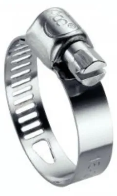 Produktbild von Schlauchschelle perforiertes Band 8 Durchmesser 25 für 45 Edelstahl W4