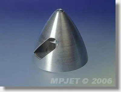 Immagine prodotto di 7022 Elica fissa in alluminio, kit completo, diametro 40 mm (mandrino diametro 3,2 mm, filettatura M6)
