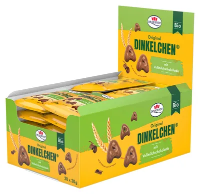 Produktbild von Dr. Quendt Dinkelchen Vollmilch 20x20g