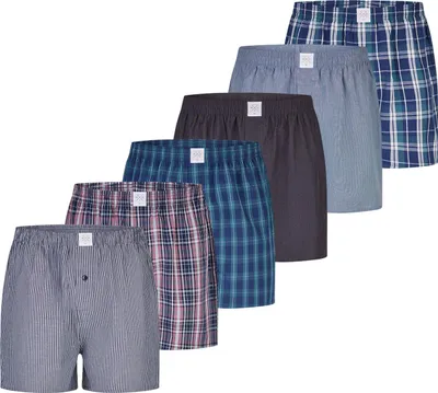 Produktbild von MG-1 Herren Boxer Classics 6-Pack sortiert1 - Größe L