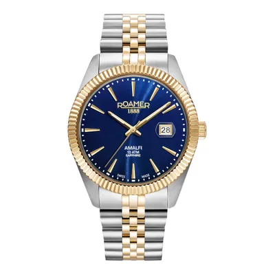 Produktbild von Roamer Herren Armbanduhr Amalfi Gents 42 mm Armband Stainless Steel 852833 47 45 20