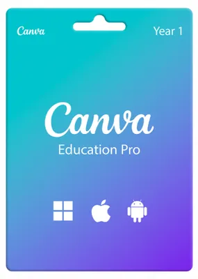 Produktbild von Canva Education Abonnement 1 Jahr