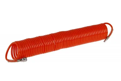 Produktbild von Levior Spiral-Luftschlauch mit Schnellkupplungen, 15 m, 8 atm