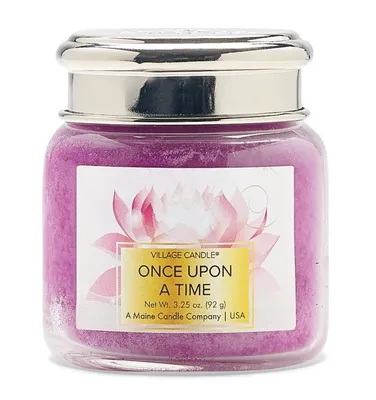 Image de Village Candle Once Upon a Time 92g bougie au parfum de bergamote, de lavande et de lotus