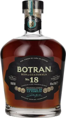 Image de Botran Ron Añejo No. 18 Reserva de la Familia 40% Vol. 0,7l