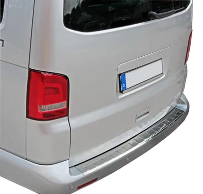 Für VW T5 ab 2003- / T6 ab 2015- LADEKANTENSCHUTZ V2A Edelstahl Schutz in der Farbe von Recambo e.K.