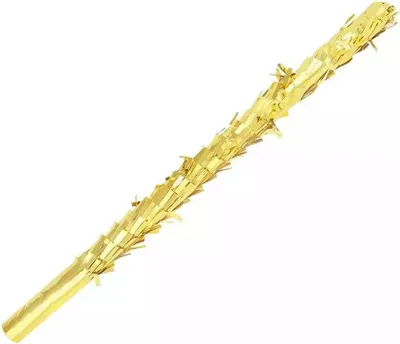 Zdjęcie produktu dla Kij do piniaty metaliczny złoty 50 cm