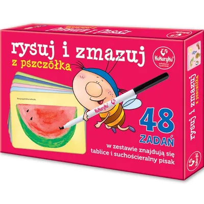 Obrázek produktu pro Kresli a maluj! Sada stírací tabulky s fixem